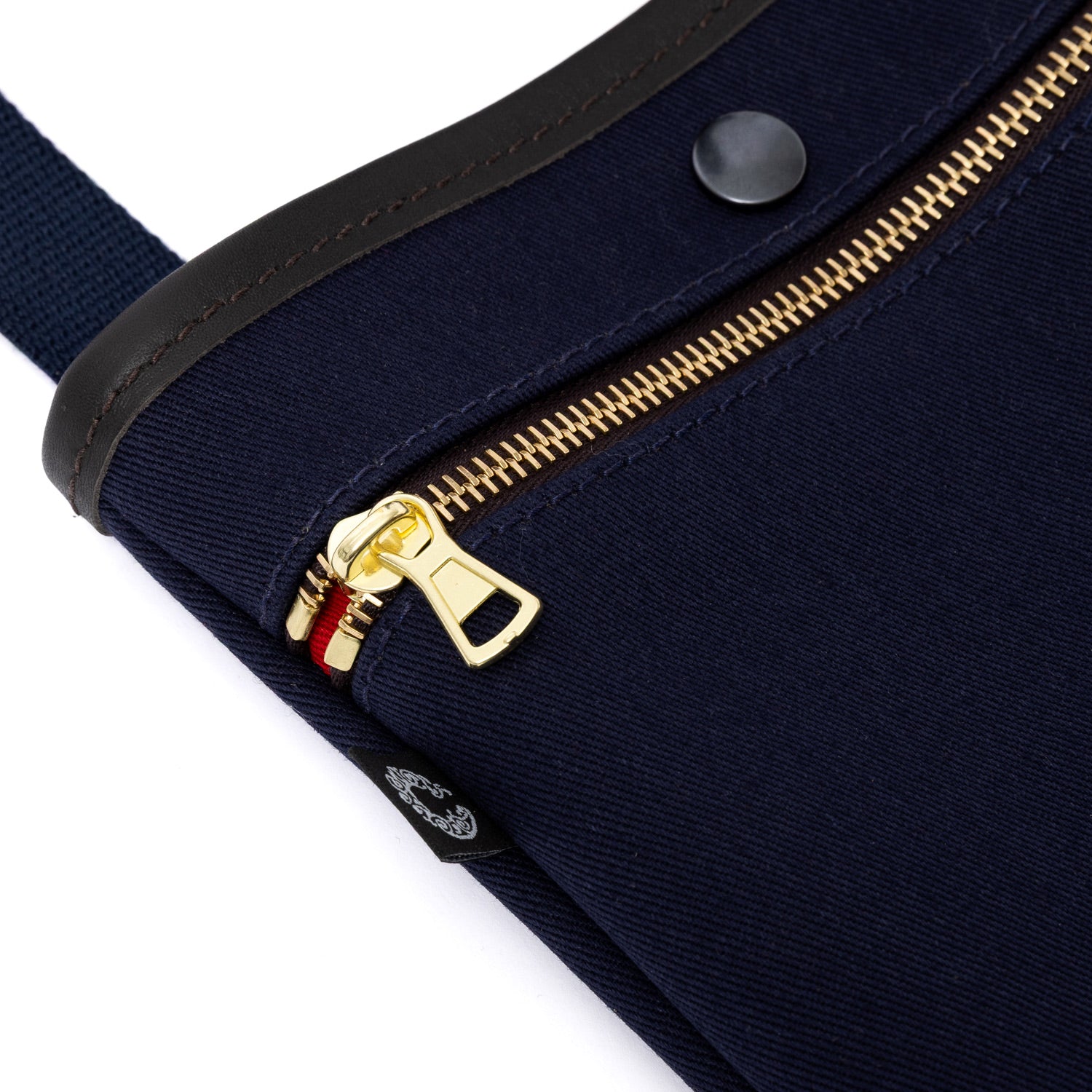 Croots x MJ: Bag "Traveller" made from Cotton Canvas and Saddle Leather